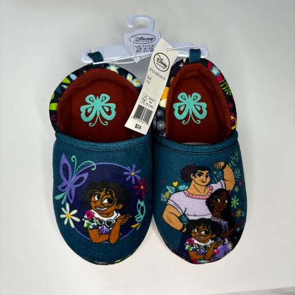 Disney Collection Kids Girls Encanto Slip-On Slippers NEW - Picture 1 of 2